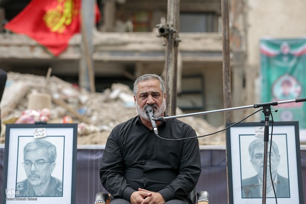 مراسم عزاداری و تجدید بیعت با شهدای حمله تروریستی رژیم صهیونیستی به نارمک