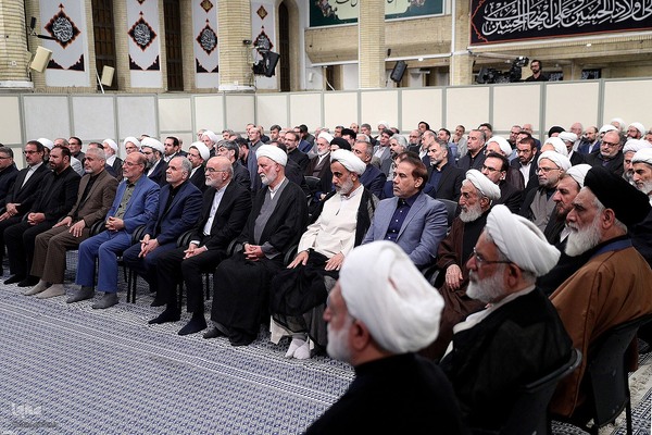 دیدار رئیس و مسئولان عالی قوه قضائیه با رهبر معظم انقلاب