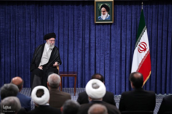 دیدار رئیس و مسئولان عالی قوه قضائیه با رهبر معظم انقلاب