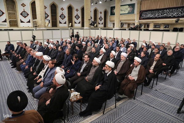 دیدار رئیس و مسئولان عالی قوه قضائیه با رهبر معظم انقلاب