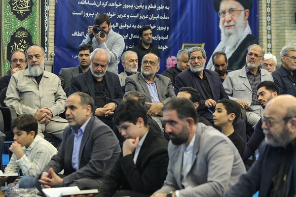 مراسم بزرگداشت سپهبد شهید حسین سلامی و دیگر شهدای قرآنی جنگ دوازده‌روزه