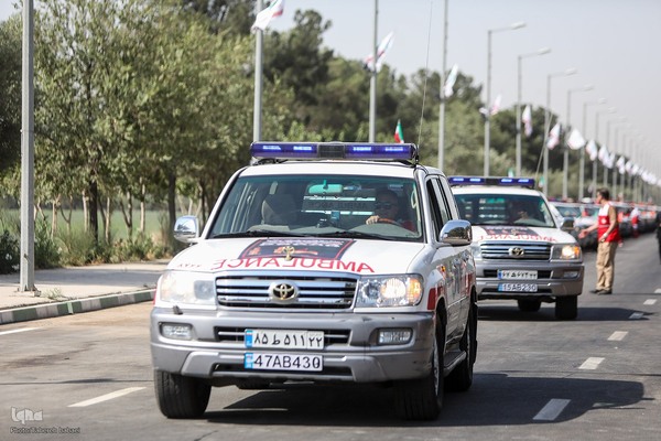 رزمایش اربعین حسینی هلال احمر