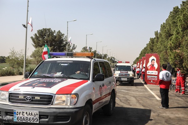 رزمایش اربعین حسینی هلال احمر