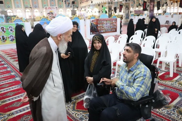 ، آیت الله محمدباقر محمدی لائینی در دیدار اعضای ستاد برگزاری نمازجمعه مرکز استان