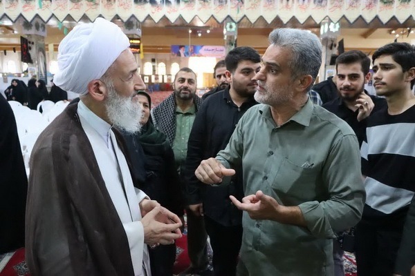 ، آیت الله محمدباقر محمدی لائینی در دیدار اعضای ستاد برگزاری نمازجمعه مرکز استان