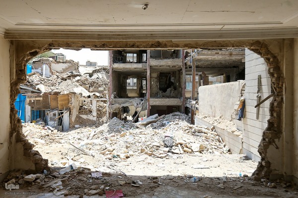 سکوت ویرانه ها،فریاد حقیقت است