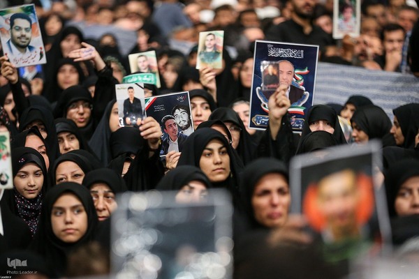 مراسم بزرگداشت شهدای جنگ تحمیلی اخیر با حضور رهبر انقلاب