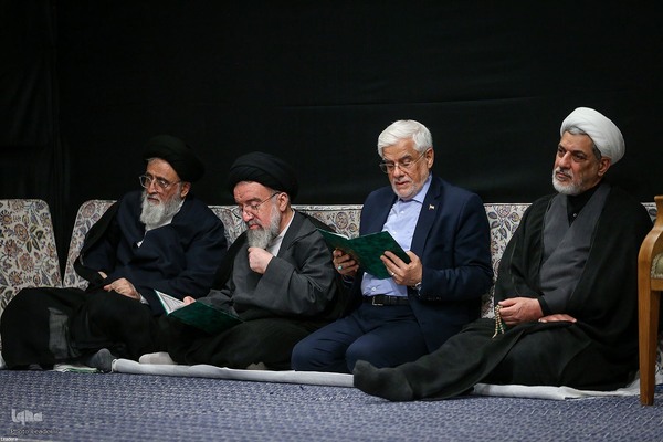 مراسم بزرگداشت شهدای جنگ تحمیلی اخیر با حضور رهبر انقلاب