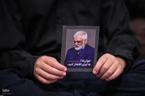 مراسم بزرگداشت شهدای جنگ تحمیلی اخیر با حضور رهبر انقلاب