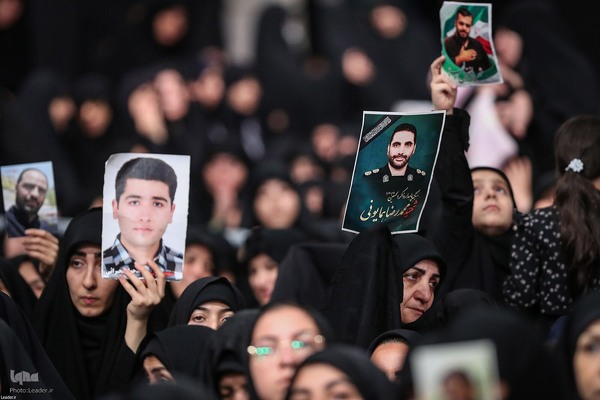 مراسم بزرگداشت شهدای جنگ تحمیلی اخیر با حضور رهبر انقلاب