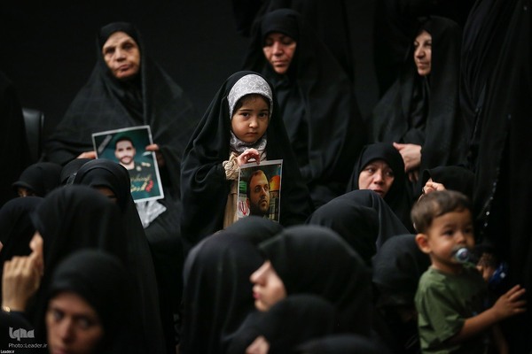 مراسم بزرگداشت شهدای جنگ تحمیلی اخیر با حضور رهبر انقلاب