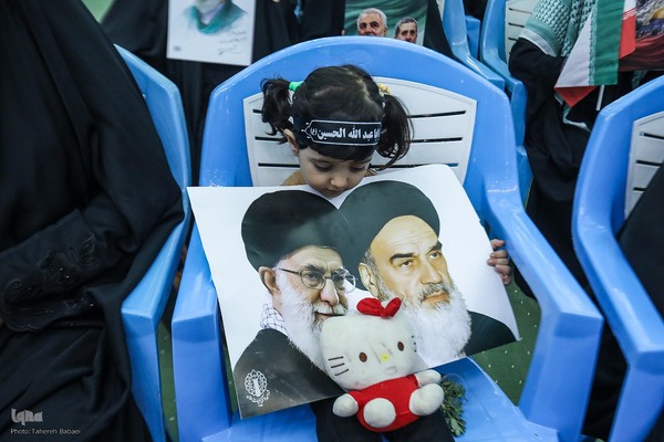 مراسم باشکوه اربعین شهدای اقتدار جنگ تحمیلی ۱۲ روزه