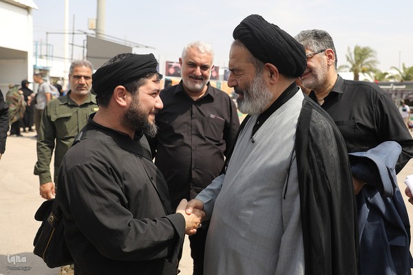 بازدید نماینده ولی‌فقیه از مرز خسروی