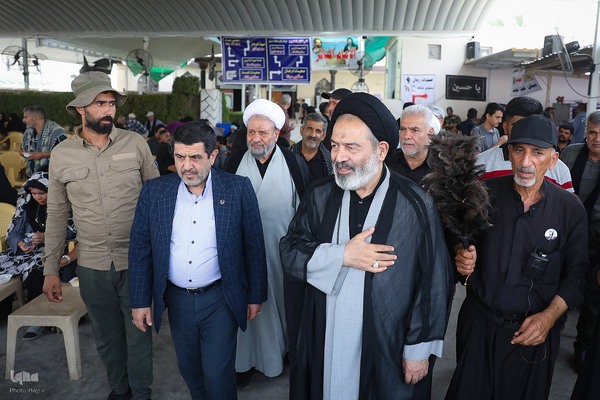 بازدید نماینده ولی‌فقیه از مرز خسروی