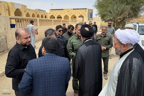 بازدید نماینده ولی‌فقیه از مرز خسروی