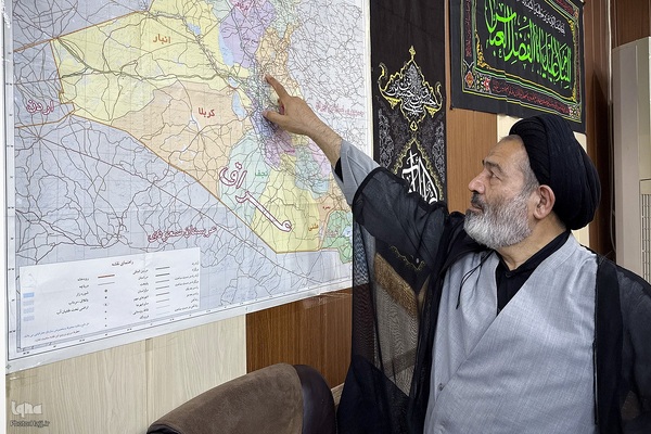 بازدید میدانی مسئولان حج و زیارت از خدمات به زائران در شهر مقدس سامرا