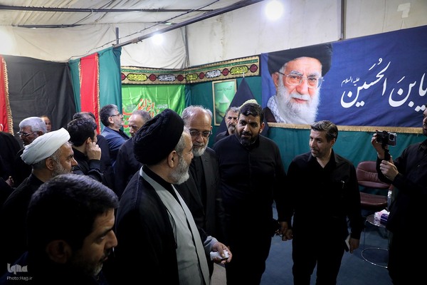 بازدید مسئولان حج و زیارت از خدمات به زائران در مسیر مشایه و کربلای معلی