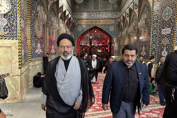 بازدید مسئولان حج و زیارت از خدمات به زائران در مسیر مشایه و کربلای معلی