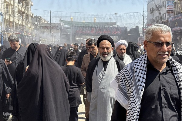 بازدید مسئولان حج و زیارت از خدمات به زائران در مسیر مشایه و کربلای معلی