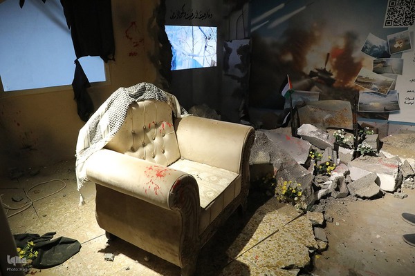 استقبال فلسطینی‌ها از نماینده رهبر انقلاب در موکب الاقصی