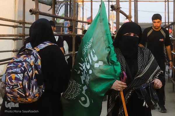 تردد زائران اربعین حسینی از مرز شلمچه