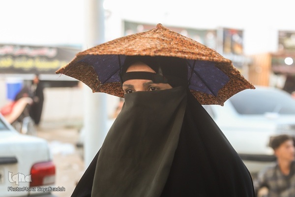 تردد زائران اربعین حسینی از مرز شلمچه