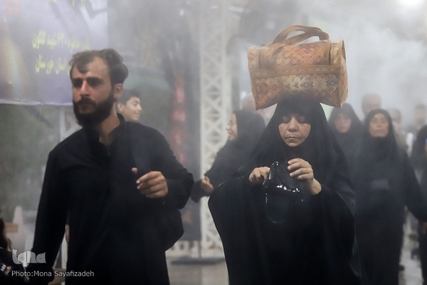 تردد زائران اربعین حسینی از مرز شلمچه