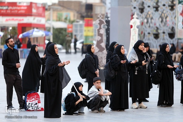 مراسم آیینی جاماندگان اربعین حسینی