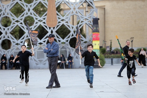 مراسم آیینی جاماندگان اربعین حسینی