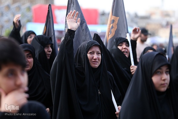 مراسم آیینی جاماندگان اربعین حسینی