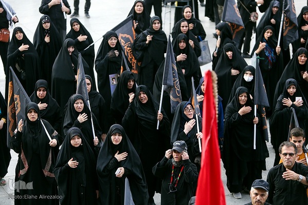 مراسم آیینی جاماندگان اربعین حسینی