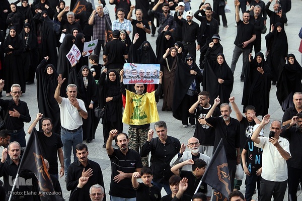 مراسم آیینی جاماندگان اربعین حسینی