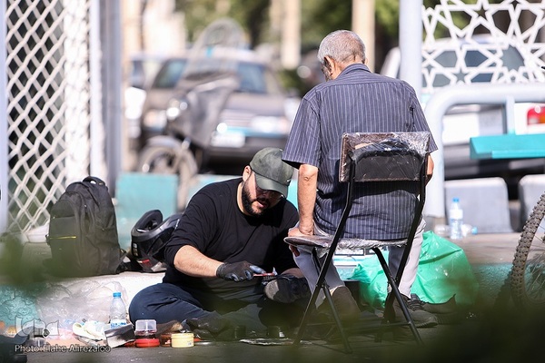 مراسم آیینی جاماندگان اربعین حسینی