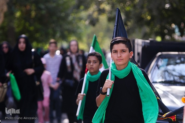 مراسم آیینی جاماندگان اربعین حسینی