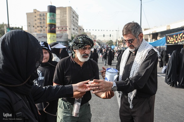 مراسم آیینی جاماندگان اربعین حسینی۲