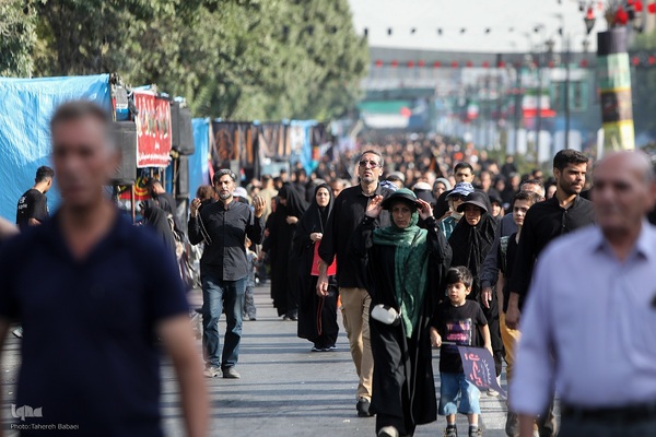 مراسم آیینی جاماندگان اربعین حسینی۲