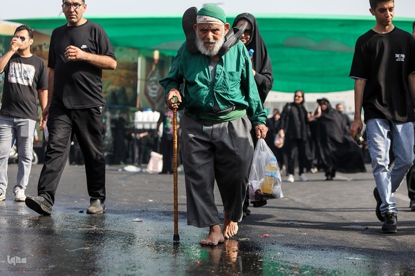 مراسم آیینی جاماندگان اربعین حسینی۲