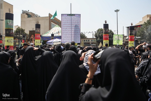 مراسم آیینی جاماندگان اربعین حسینی۲