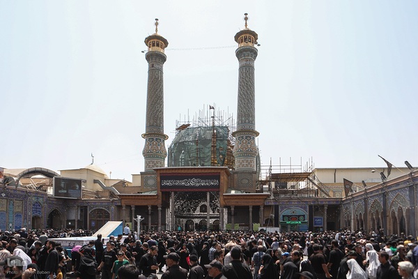 مراسم آیینی جاماندگان اربعین حسینی۲