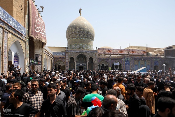 مراسم آیینی جاماندگان اربعین حسینی درتهران