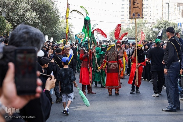 مراسم آیینی جاماندگان اربعین حسینی در مشهد