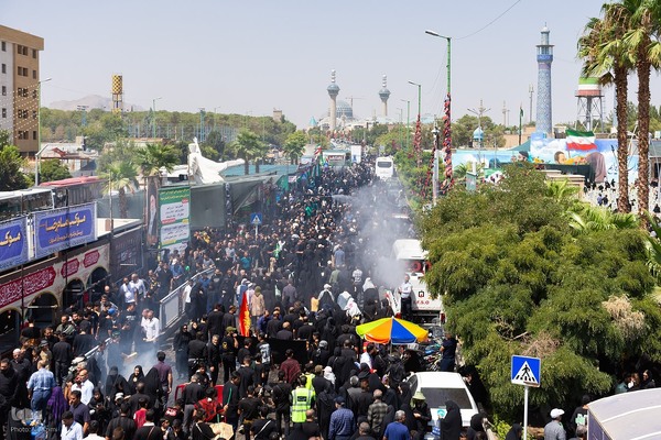 مراسم آیینی جاماندگان اربعین حسینی در اصفهان