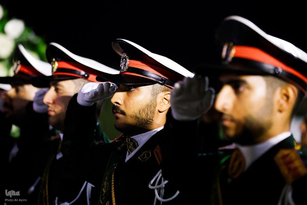 مراسم استقبال از پیکر استاد محمود فرشچیان در اصفهان