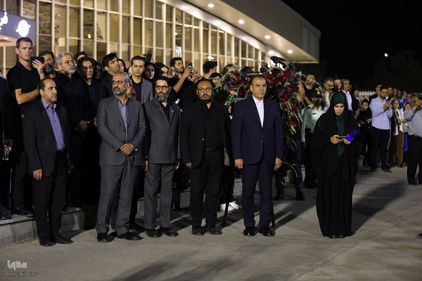مراسم استقبال از پیکر استاد محمود فرشچیان در اصفهان