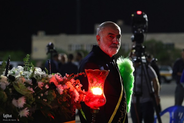 مراسم استقبال از پیکر استاد محمود فرشچیان در اصفهان