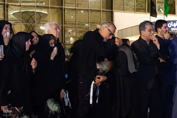 مراسم استقبال از پیکر استاد محمود فرشچیان در اصفهان