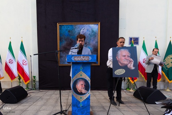 بدرقه پیکر استاد فرشچیان به خانه ابدی