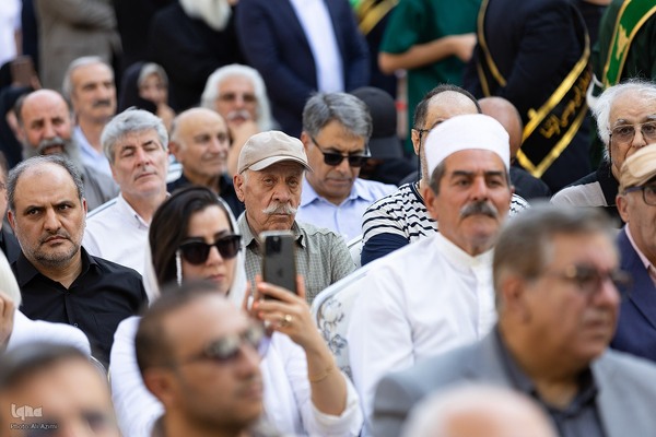 بدرقه پیکر استاد فرشچیان به خانه ابدی