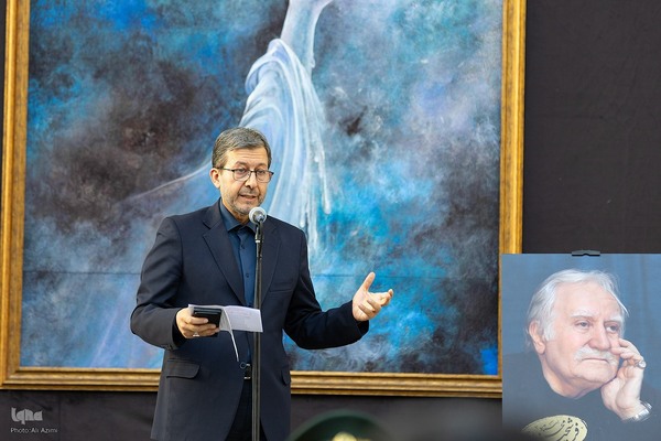 بدرقه پیکر استاد فرشچیان به خانه ابدی