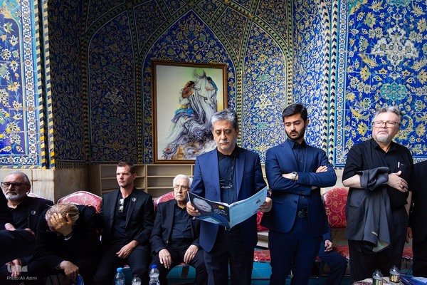 آیین بزرگداشت استاد فرشچیان در اصفهان